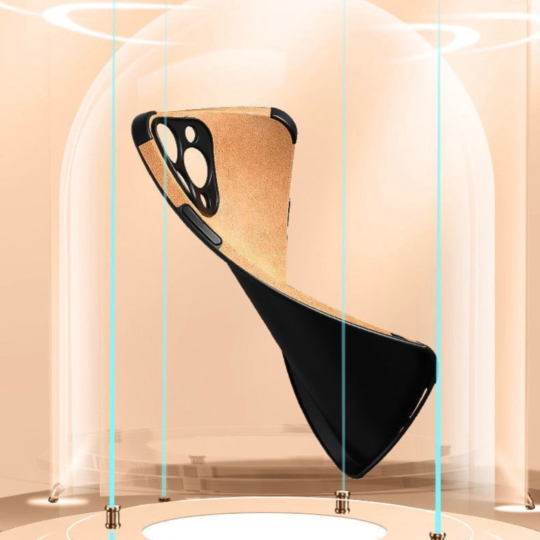 Anacotte Luxeium Ultra-thin Suede with silicon Phone Case
