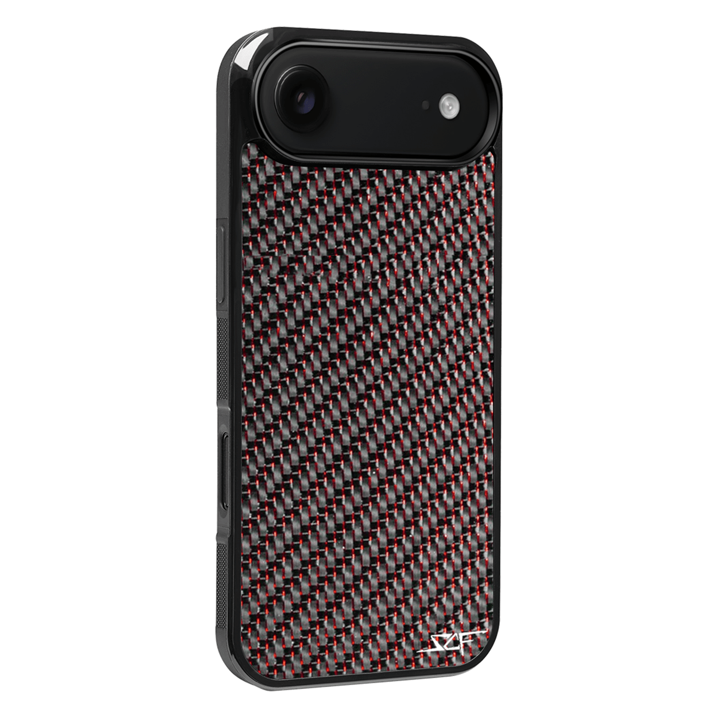 iPhone | Red Lace Real Carbon Fiber Phone Case | CLASSIC Series